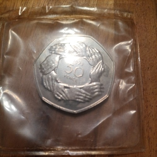 Large old style 1973 - , 50p