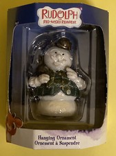 Enesco Rudolph The Red Nose Reindeer Sam The Snowman Christmas Ornament