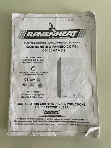 Ravenheat csi aaa combi - 85, gas