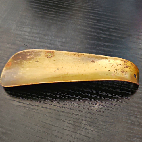 Antique style brass shoe - style,