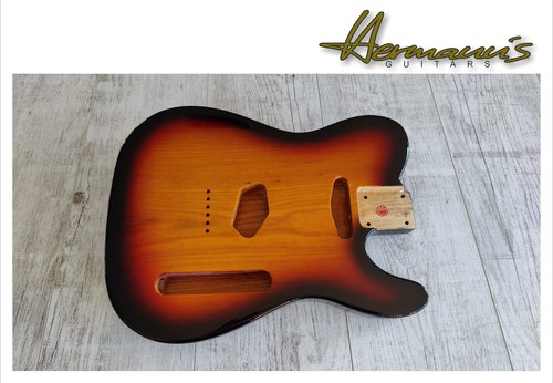 Tele roasted swamp ash body - roasted, body,