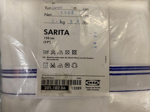 Cut order ikea sarita - on,