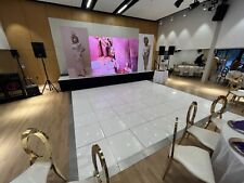 LED White Dance Floor HIRE 16' x 16' Weddings, Birthdays, Christenings, EVENTS 