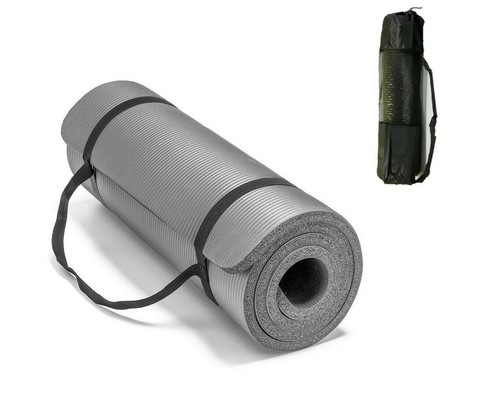 Gray all purpose exercise - exercise, mat