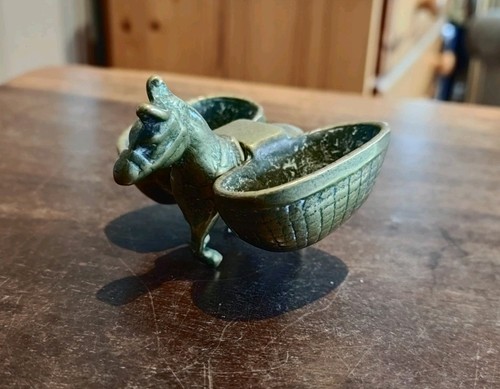 Brass donkey - brass,