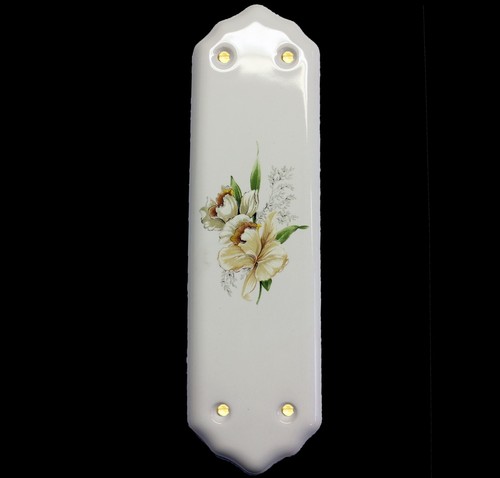 Ceramic door finger - finger, plate