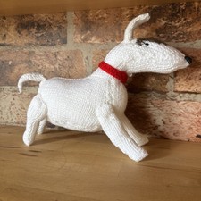 Knitted Dog English Bull