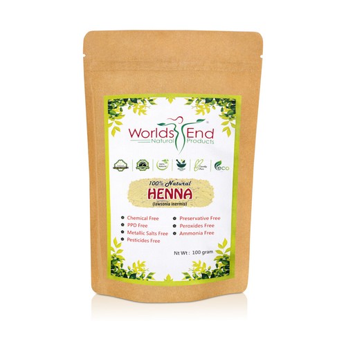 Natural pure henna - hair, dye