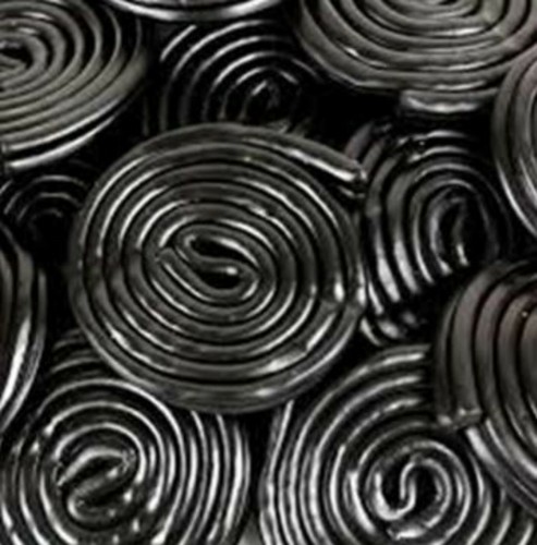 Liquorice wheels rolled - ,