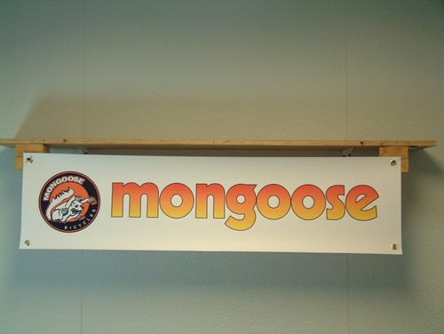 Mongoose bmx banner - banner, bike