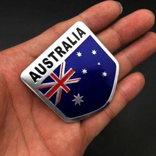 Australia Shield Flag Logo 3D