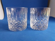Signed -PAIR of STUART CRYSTAL