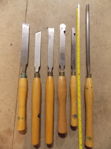 Turning chisels various - turning, chisels,
