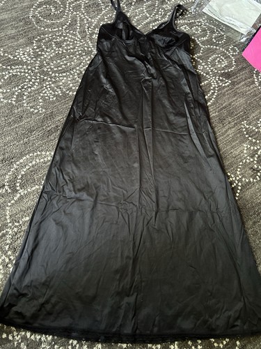Vanity fair black full slip - black,
