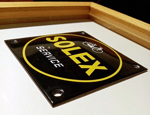 Velosolex enamel sign solex - velosolex,