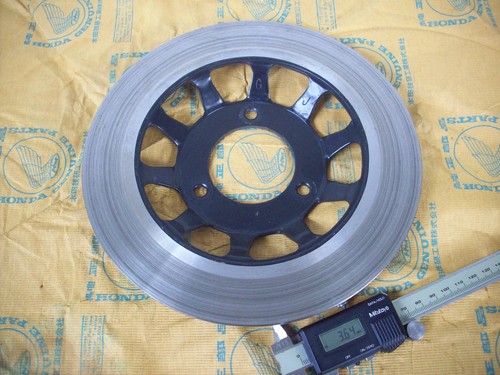 Front brake disc - brake,