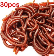 30 Pieces Fake Earthworm