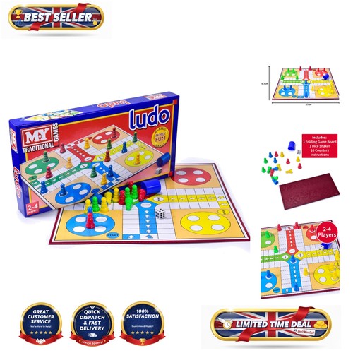 Traditional ludo game set - traditional,