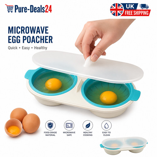 Microwave eggs poacher - microwave,