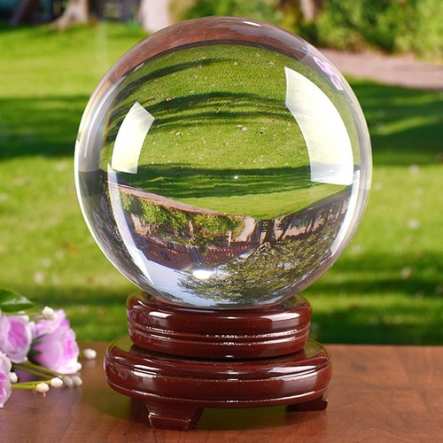 200mm clear solid crystal - solid,