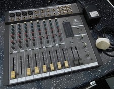 Behringer EURORACK MX1602 Mixer PA Mixing Desk XLR Mic Line Power Supply DJ AUX