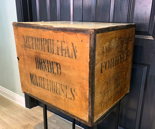 Vintage wooden tea - tea, chest