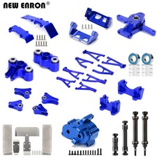 Gearbox CVD Driveshafts Steering Assembly Skid plate For RC Traxxas 1/16 E-Revo