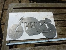 Manx Norton 500cc DOHC Etched