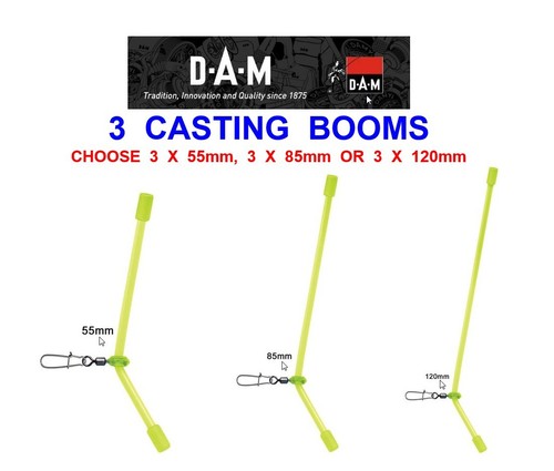 Dam casting booms for sea - dam,