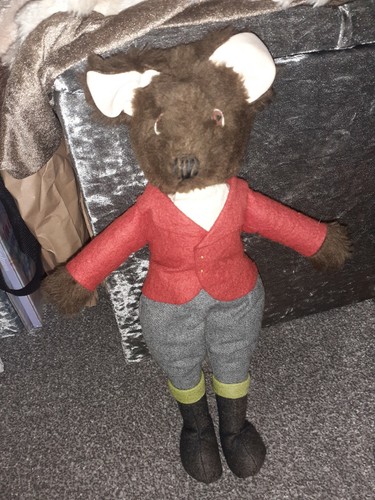 Vintage fox fabric dressed - vintage,
