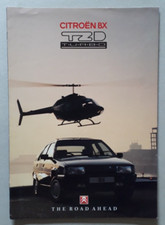 Citroen BX TZD Turbo Brochure