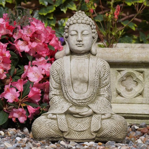 Karma buddha stone - buddha, statue