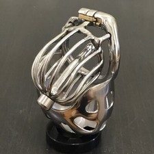 Stainless Steel Male Chastity