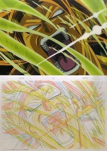 Dragon ball broly cel - ball, art