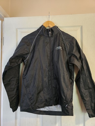 Umbro boys black full zip - black,