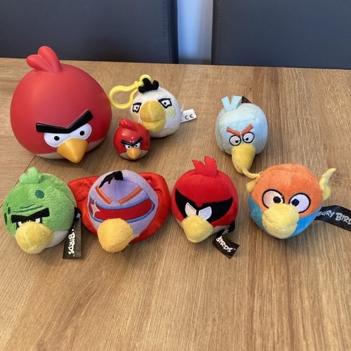 Angry birds plushes mini - birds, fuzzy