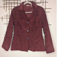 J Jill Corduroy Embroidered