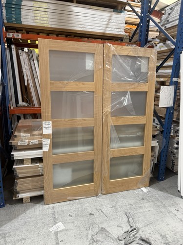 78x30 35mm finished oak - x2,