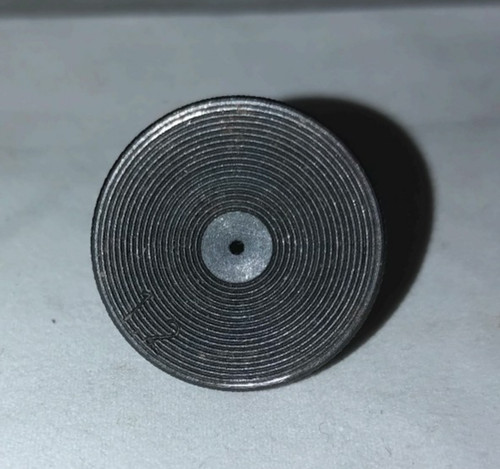 Vintage target rifle rear