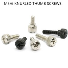 Knurled Thumb Screws With Step