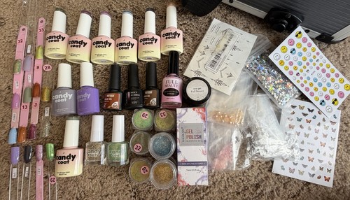 Huge gel nail - nail, polish