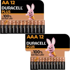Duracell Plus Power AA AAA