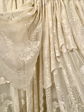 Vintage Floral Lace Curtain