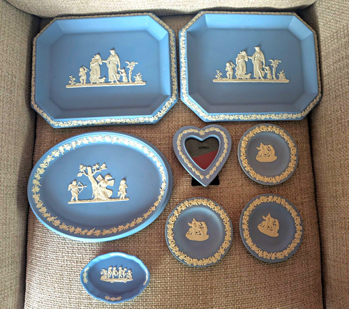 Wedgwood pale blue jasperware - wedgwood,