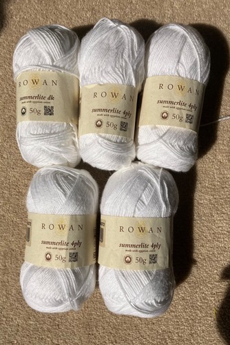 Rowan summerlite 4ply 50g - 4ply, 5x