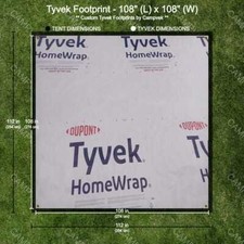 9' x 9' Tyvek Footprint
