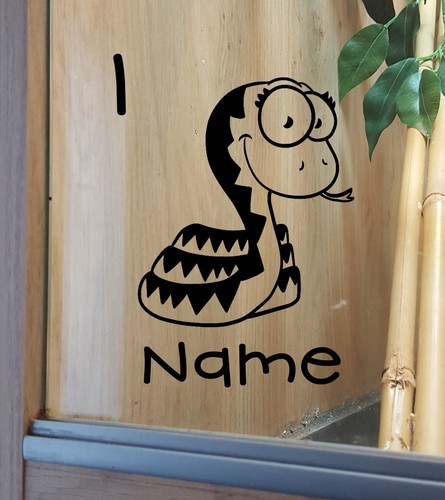 Snake customised vivarium - snake,