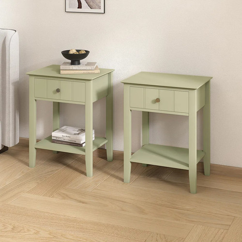 Pair sage green - sage, one