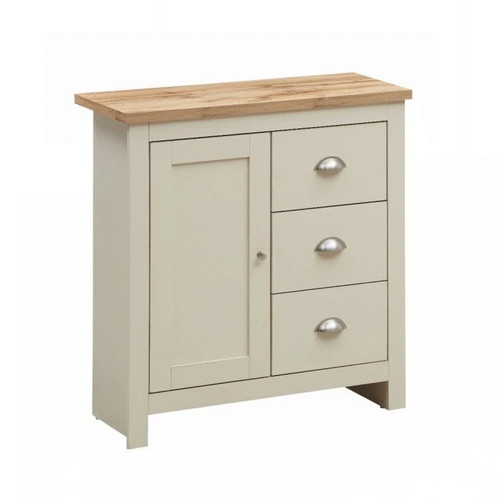 Cream oak living room - living,