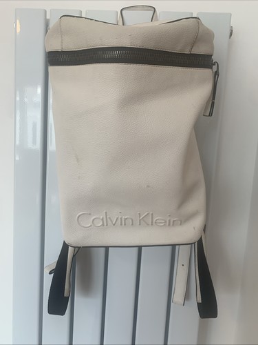 Calvin klein backpack - calvin, white